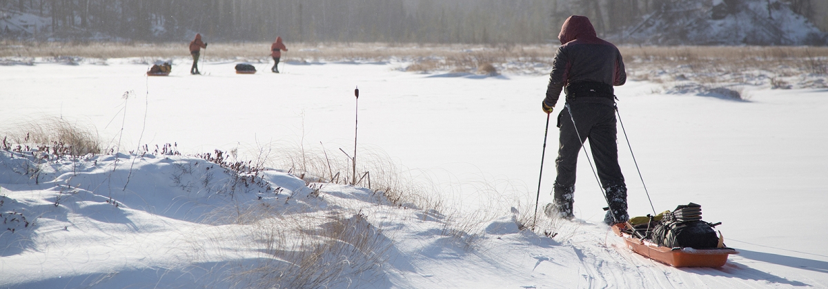 Outward bound sales dog sledding